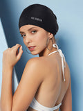 Swim Caps for Long Hair Durable Silicone Waterproof Swimming Caps for Women