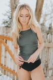 Jade Tankini Set