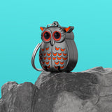 German Professional Stainless Steel Mini Nail Clippers, Ultra Sharp and Sturdy Fingernail and Toenail Clippers, Foldable Portable Nail Clippers with Owl Patterns