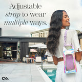 IP68 Waterproof Dry Bag 2L - Roll Top Backpack w/Phone Case/Pouch Boating & Kayak Accessories Essentials for Camping Swimming Beach Fishing Rafting Travel Soap Bubble